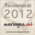 Recommandé par mariages.net